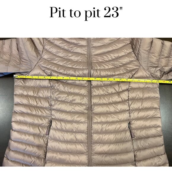 32 Degrees Heat Down Puffer Jacket women's XL pink zip up outdoors lightweight - Picture 3 of 9